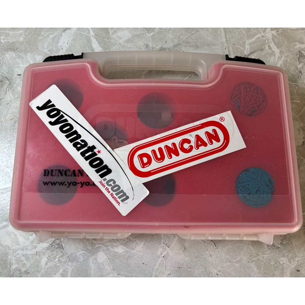 Duncan Yo-Yo Performance Case with Lube Strings Bearings Tools Craftsman Pliers